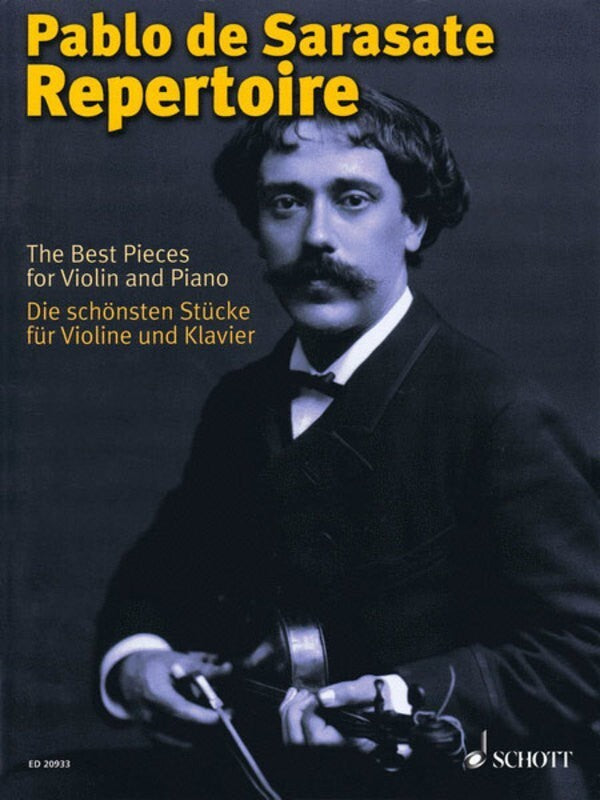 Pablo De Sarasate Repertoire Violin/Piano Book