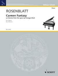 Rosenblatt Carmen Fantasy for 2 Pianos - Piano Sheet Music, 44 Pages, Schott Music, Classical & Jazz Elements