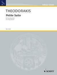 Theodorakis - Petite Suite String Quartet SC/PTS by Schott Music, 28 Pages