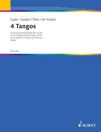 Yradier - 4 Tangos for String Quartet (Double Bass Ad Lib)