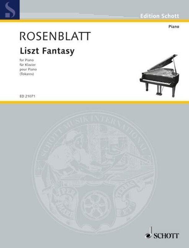 Rosenblatt Liszt Fantasy for Piano - Piano Solo, 40 Pages, Schott Music