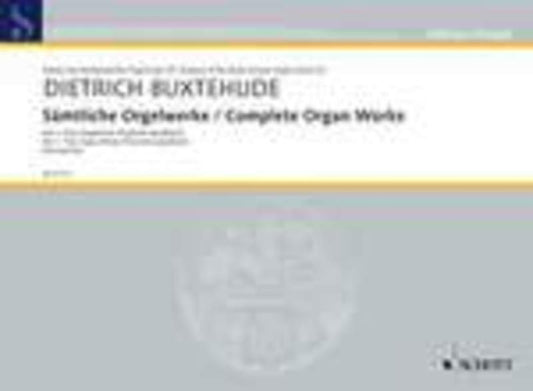 Organ Works Book 1 Buxwv 136 - 153 Urtext Book
