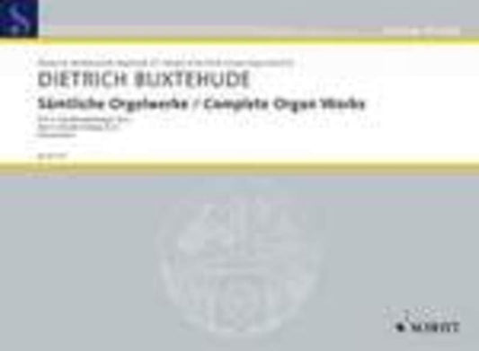 Organ Works Book 3 Buxwv 177 - 202 Urtext Book