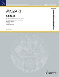 Mozart - Sonata K 292 for Bassoon (or Cello) and Piano, Schott Music Edition, 36 Pages