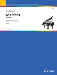 Joplin - Marches: 9 Original Pieces for Piano by Scott Joplin, 36 Pages, Schott Music