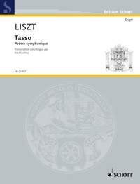 Liszt - Tasso Poeme Symphonique for Organ, Arranged by Jean Guillou, 40 Pages, Schott Music