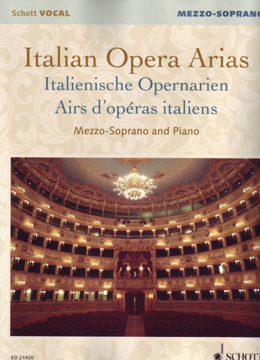 Italian Opera Arias for Mezzo-Soprano (Schott Music)