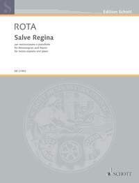 Rota - Salve Regina for Mezzo-Soprano/Piano, Nino Rota, Schott Music, 6 Pages