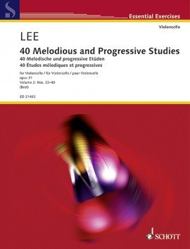 Sebastian Lee: Studies, Op. 31 Vol. 2 — Cello (Schott Music)