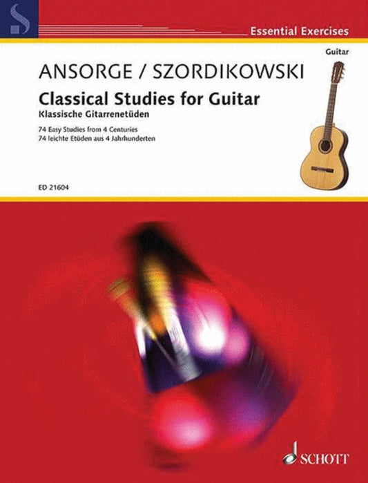 Classical Studies For Guitar Book