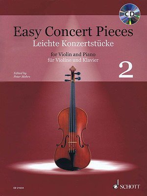 Easy Concert Pieces for Violin and Piano Vol. 2 — Book/CD (Schott Music)