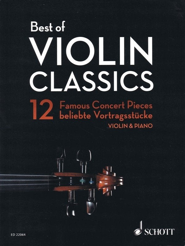Best Of Violin Classics Violin/Piano (Schott Music)