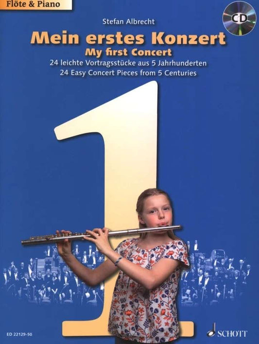 My First Concert — Flute & Piano, Book/CD (Schott Music)