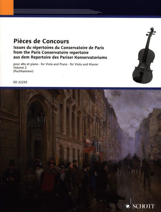 Competition Pieces for Viola & Piano Vol. 2 (Schott Music)