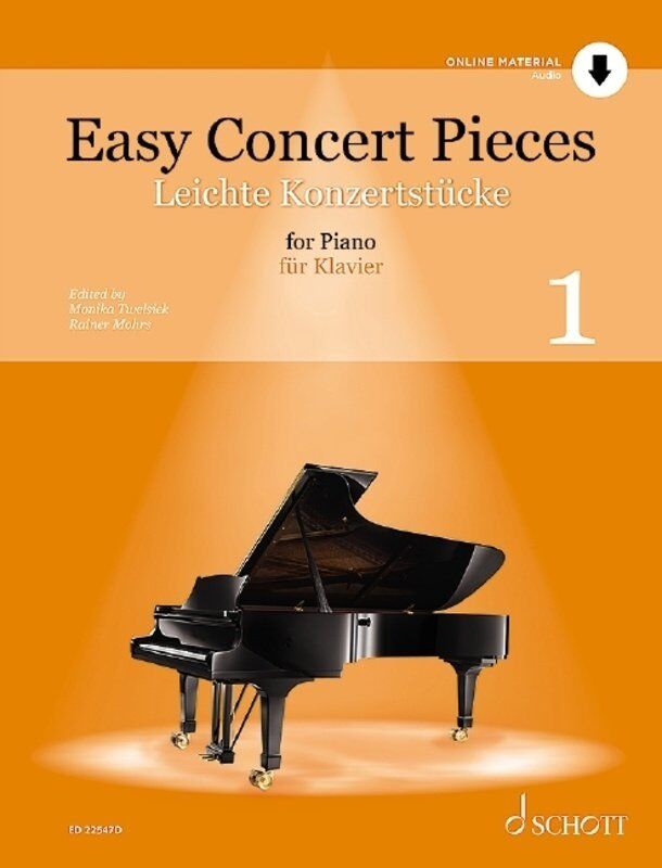 Easy Concert Pieces for Piano Volume 1 by Monika Twelsiek