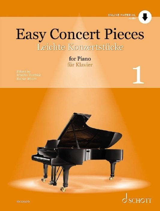 Easy Concert Pieces for Piano Volume 1 by Monika Twelsiek