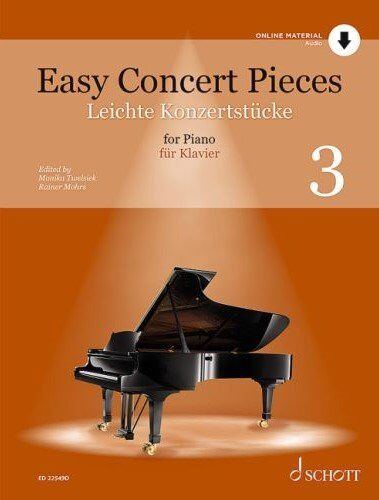 Easy Concert Pieces for Piano Volume 3 by Monika Twelsiek