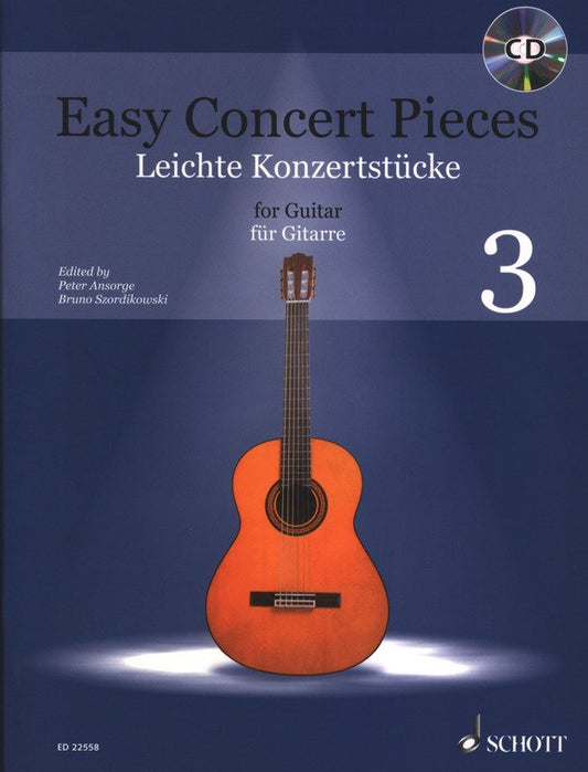 Easy Concert Pieces, Book 3 — Guitar (Schott Music)