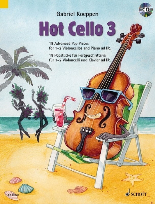 Koeppen - Hot Cello 3 Softcover Book/CD