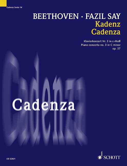 Say: Cadenza to Piano Concerto No. 3, Op. 37 (Schott Music)