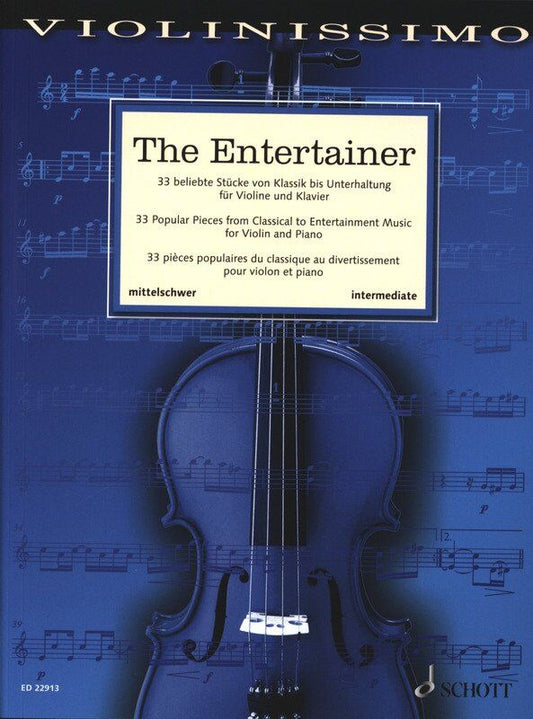 The Entertainer Violin/Piano Anthology Violinissimo V7 by Wolfgang Birtel