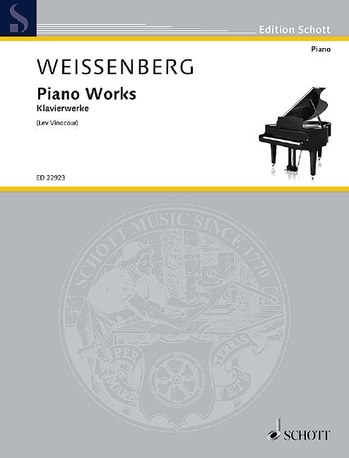 Alexis Weissenberg: Piano Works (Schott Music)