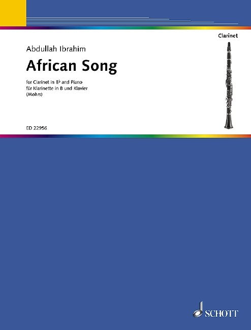 Abdullah Ibrahim: African Song — Clarinet & Piano (Schott Music)