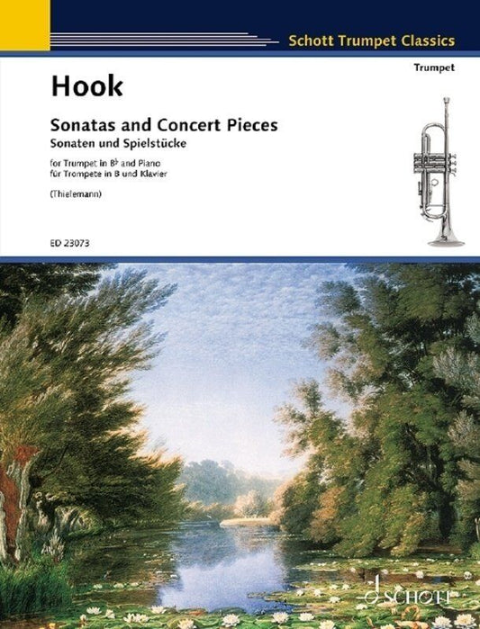 Sonatas and Concert Pieces for Trumpet and Piano by James Hook - Schott Trumpet Classics