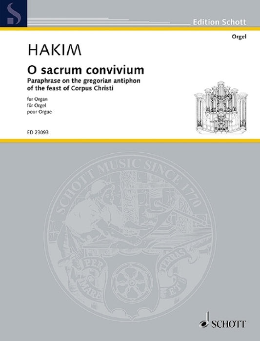 Hakim - O Sacrum  Convivium For Organ