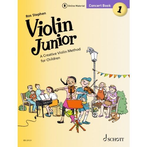 Violin Junior Concert 1 Book with Audio Tracks and Online Materials