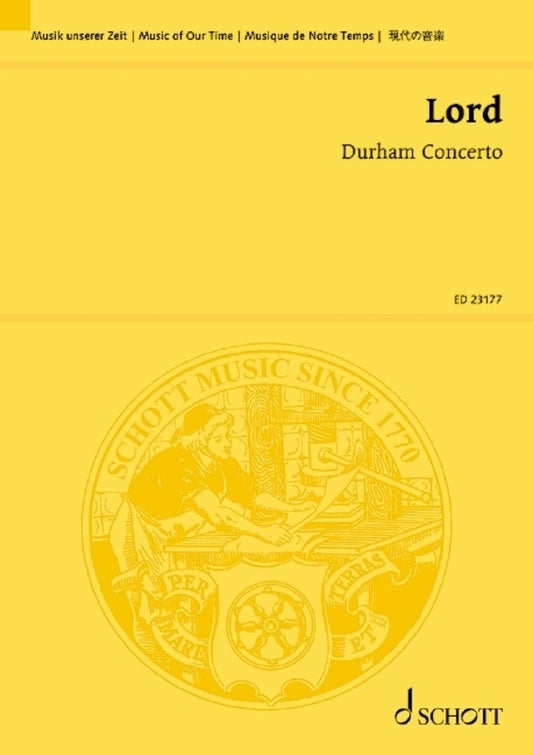 Lord - Durham Concerto Study Score