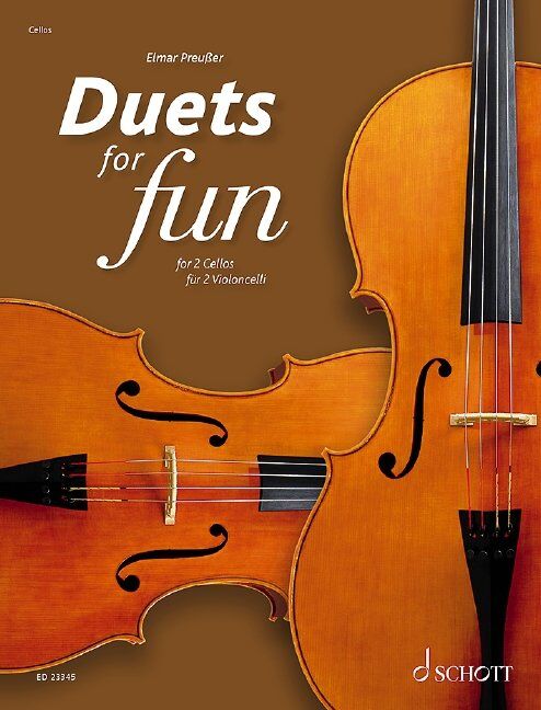 Duets for Fun Cello: 80 Pages of Easy Repertoire for Two Cellos