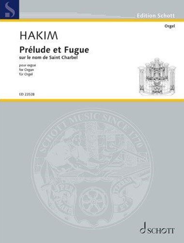Hakim - Prelude et Fugue for Organ, Organ Solo, 16 Pages, Schott Music