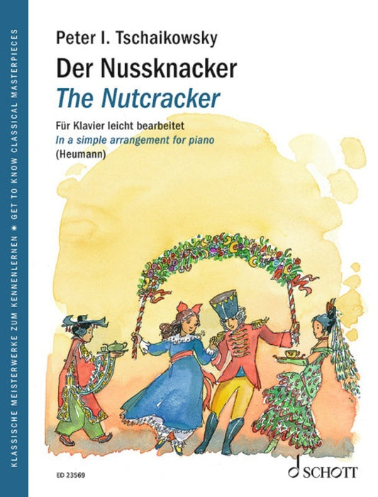 Tchaikovsky - The Nutcracker Op 71 Easy Piano Arr Heumann Softcover Book (Piano)