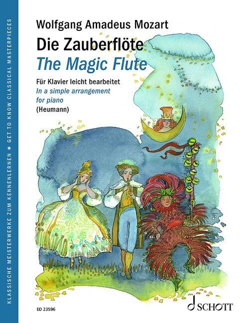 Mozart - The Magic Flute Easy Piano Arrangement by Heumann