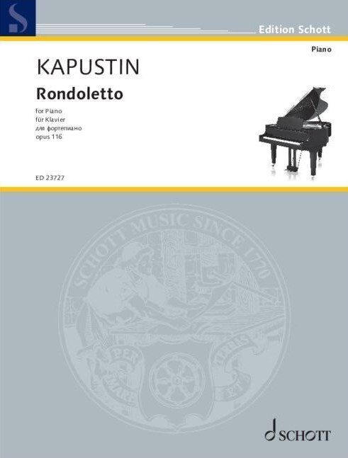 Kapustin - Rondoletto Op. 116 for Piano Sheet Music