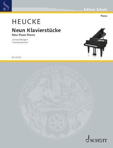 Heucke - Nine Piano Pieces Op. 46A for Piano Solo, 44 Pages, Schott Music