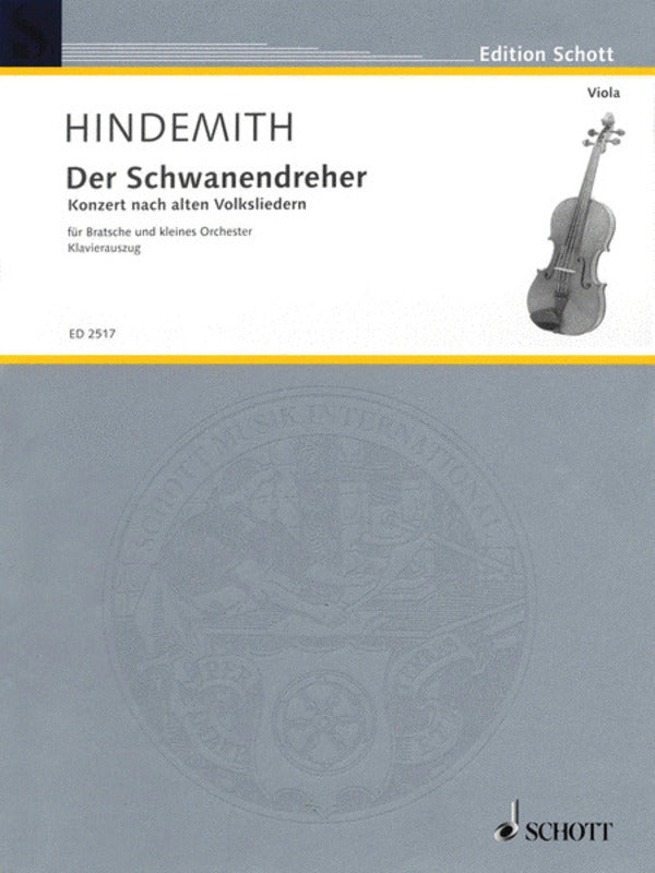 Der Schwanendreher Concerto Vla/Piano Book