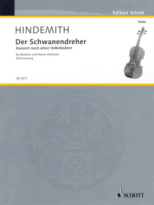 Der Schwanendreher Concerto Vla/Piano Book