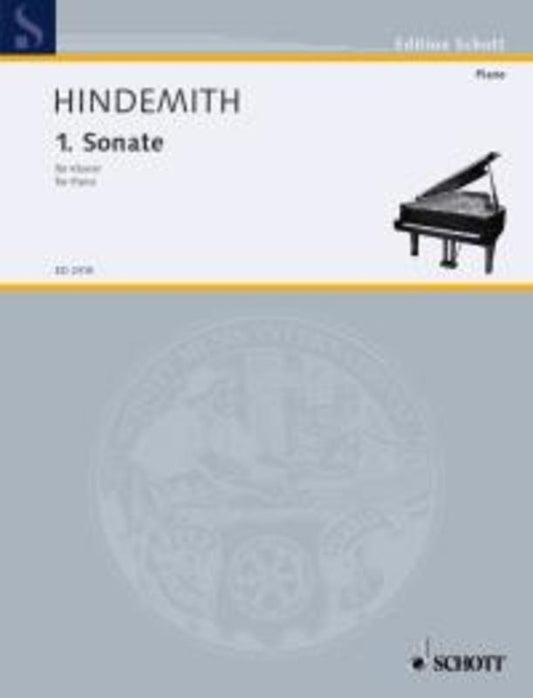 Hindemith - Sonata No 1 A Maj The Main Piano (Softcover Book)
