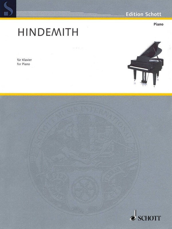 Hindemith - Sonata No 2 G Major Piano (Softcover Book)