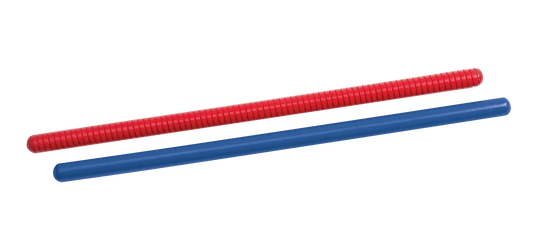 Trophy 12 Inch Rhythm Sticks Hardwood Plain/Ribbed - ED306 Series