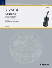 Vivaldi - L'Estro Armonico Op. 3/6 RV 356 for Violin/Piano, 20 Pages, Schott Music