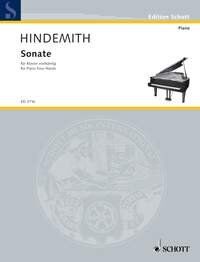 Hindemith - Sonata for Piano Duet, Schott Music, 32 Pages