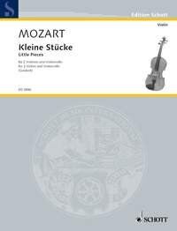 Mozart - Little Pieces for 2 Violins and Cello, String Trio, Schott Music, 44 Pages