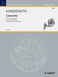 Hindemith Concerto for French Horn and Piano, Edition Schott, 36 Pages