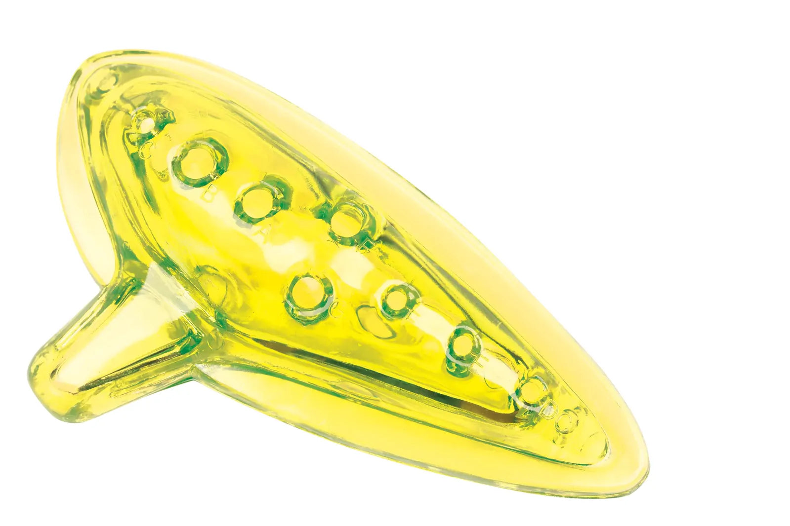 CPK ED422Y Plastic Ocarina Transparent Yellow