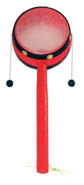 MITELLO - Red Monkey Drums  Percussion, Tick Tock, Regular 2and half Head