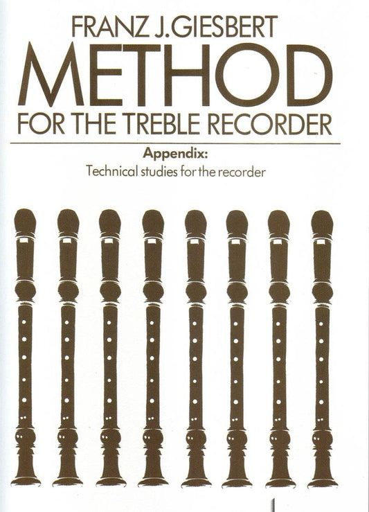 GIESBERT - Method for the Treble Recorder by Schott Music, 80 Pages