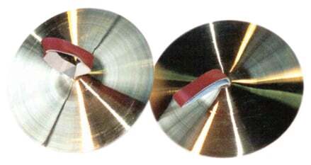 AMS ED457 05 Inch Cymbals Brass W/Hand Straps Pr